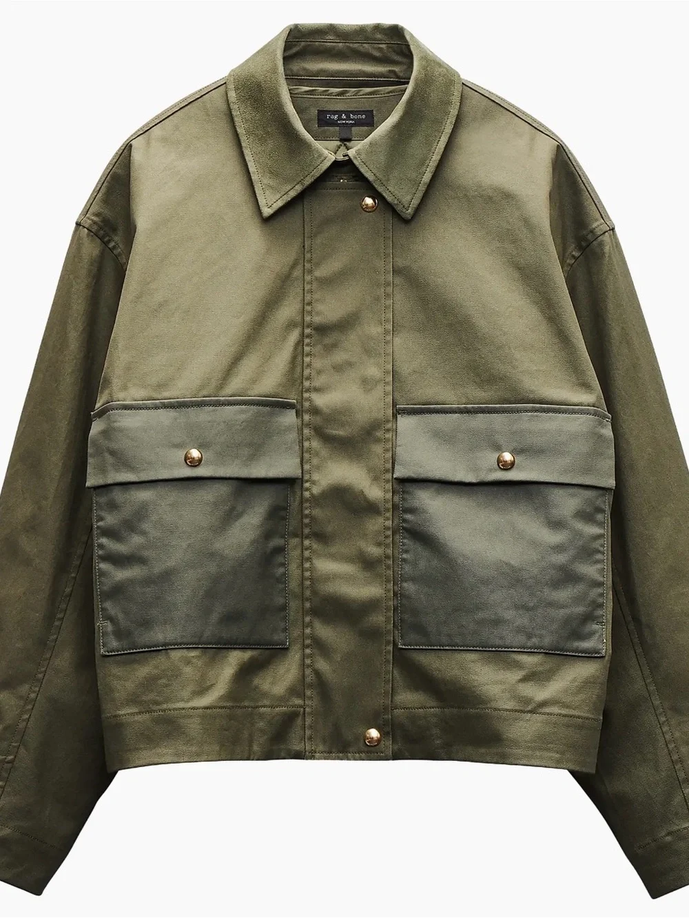 Rag & Bone Nonie Cotton Field Jacket NWT Zip Out Liner 3 Coats in 1 $548 Retail